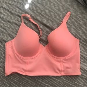 VS corset long line low back bra
